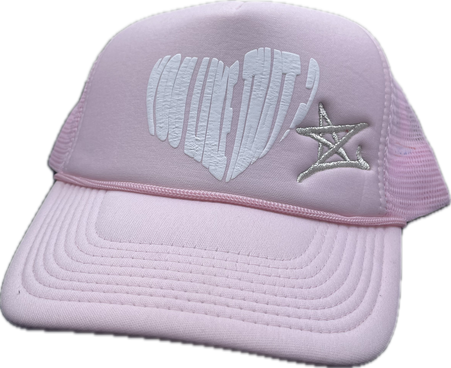 StarChasers Pink Trucker Hat 'YLT'